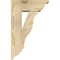 Ekena Millwork Funston Traditional Rough Sawn Bracket w/ Offset Brace, Douglas Fir, 6"W x 14"D x 22"H BKT0604X14X22FST01RDF - alternate 4